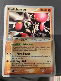 Medicham ex 95/106 Ex Emerald World Championship 2005 Non Holo Pokemon Card - Image 1