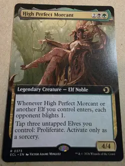 High Perfect Morcant - (Extended Art) Lorwyn Eclipsed Regular - Mtg - Image 1