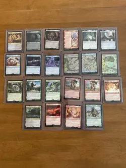 Magic The Gathering The Lord of The Rings Card Lot 22 Cards - Image 1