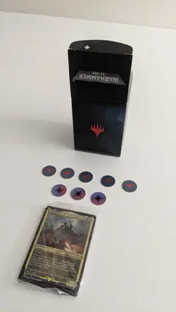 MTG Warhammer 40k Universes Beyond Commander Deck Ruinous Powers New + Complete - Image 2