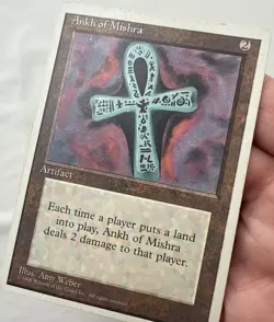 Ankh of Mishra x1 MTG 4th Fourth Edition 1x Magic Very Good Light Play VG LP - Image 2