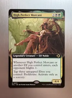 High Perfect Morcant - 373 - MTG: Lorwyn Eclipsed - Extended Art - Rare - Image 1