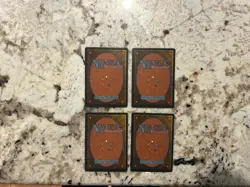 Mtg Fbb Plains x4 - Magic the Gathering Fbb Plains Lp - Image 2