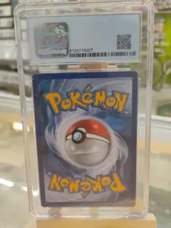 CGC 8.5 NM/MINT Mewtwo EX 163/162 Breakthrough Secret Rare Holo Pokemon Card - Image 2