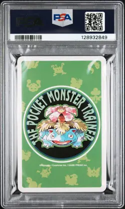 1996 POKEMON GREEN VERSION PLAYING CARDS 6 OF CLUBS #040 WIGGLYTUFF PSA 10 - Image 2