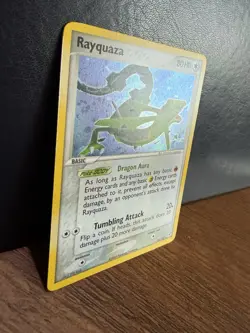 Pokemon TCG Rayquaza EX Deoxys Holo Rare 22/107 #22 LP - Image 3