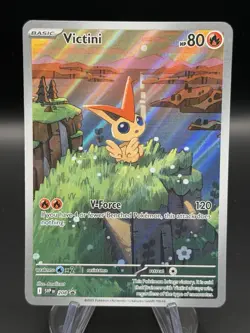 Pokemon Victini 208 Sv: Scarlet & Violet Promo Cards Holo NM - Image 1