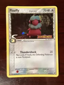 Pokemon Card Flaaffy 30/101 Ex Dragon Frontiers Holo Stamped - Image 1