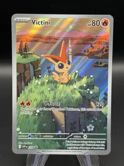 Pokemon Victini 208 Sv: Scarlet & Violet Promo Cards Holo NM - Image 1