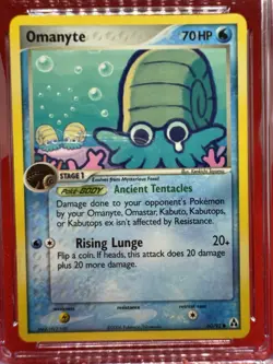 Omanyte 60/92 EX Legend Maker CGC GEM MINT 10 - Pokemon TCG 2006 - Image 2