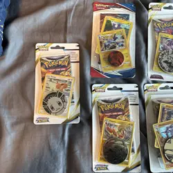 Pokemon TCG Checklane Blister Pack Lot of 9 Sword & Shield Sealed - Image 2