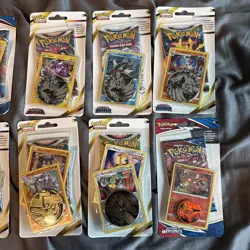 Pokemon TCG Checklane Blister Pack Lot of 9 Sword & Shield Sealed - Image 4