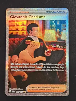 Pokemon TCG Deutsch Giovannis Charisma MEW 204 | Near Mint - Image 1