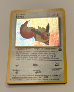 Eevee 11/53 Wotc Promo Holo Pokemon Card - Image 2