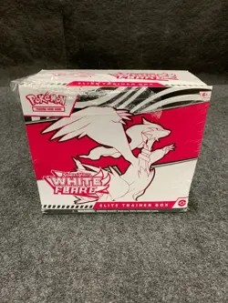 Pokemon TCG Scarlet & Violet White Flare Elite Trainer Box, Sealed Box is Worn - Image 1