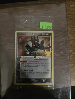 Greninja Gold Star Promo - SWSH144 Pokemon Holo Celebrations - SEALED *D - Image 1