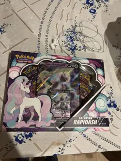 Galarian Rapidash V Box Brand New FACTORY Sealed Pokemon Tcg - Image 1