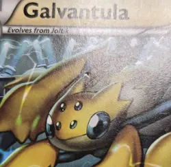 Pokemon TCG Galvantula 42/114 2016 Steam Siege Rare Card - MP - Image 3