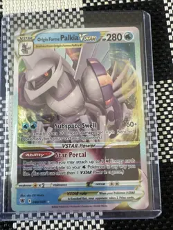 Origin Forme Palkia VSTAR 040/189 Ultra Rare Astral Radiance Pokemon TCG Card NM - Image 2