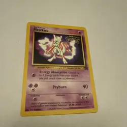 1999 Pokemon Mewtwo Promo Card Warner Bros First Movie Card. LV.60 #150 - Image 2
