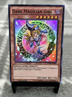 Yu-Gi-Oh! Dark Magician Girl DPBC-EN009 - Battle City - 1st Edition Super Rare - Image 1