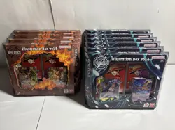 One Piece TCG Bandai Illustration Box Vol. 5 & 6 10 Total Boxes FACTORY SEALED! - Image 1