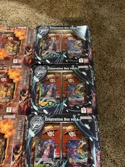One Piece Illustration Box Vol 5 (4) & Vol 6 (4) IN HAND READY TO SHIP ASAP - Image 3