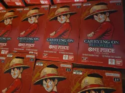 (10) One Piece OP13 Carrying On His Will Sleeved Booster Packs - LOT of (10) NEW - Image 3