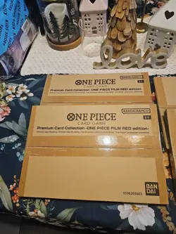 1 One Piece 25th Anniversary Premium Card Collection & 1 Film Red English Sealed - Image 4