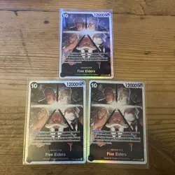 3x Five Elders | OP13-082 | SR | English | One Piece - Image 1