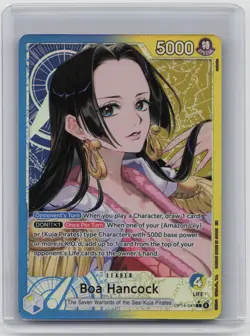 Boa Hancock OP14-041 Alternate Art Foil The Azure Sea’s Seven (OP14) One Piece - Image 1