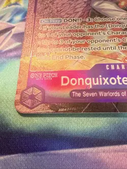 1x Donquixote Doflamingo (Alt Art) OP14-069 THE AZURE SEA'S SEVEN English MINT - Image 2