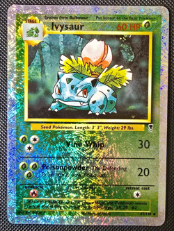 Pokemon WOTC Card - Ivysaur - Legendary Collection - Reverse Holo - 47/110 - LP - Image 1