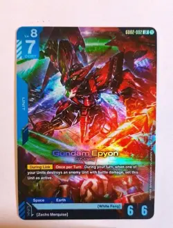 Gundam Epyon - GD02-002 - Dual Impact Gundam TCG Card Game - Image 1