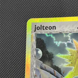 Old Pokemon TCG - Jolteon ex Delta Species 2005 7/113 Rare Holo Card MP - Image 2