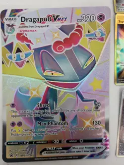 Large Bundle of Over 200 Assorted Pokemon Cards incl. Dragapult VMAX - Image 3