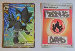 Luxray ex 195/167 Ultra Rare Twilight Masquerade Pokemon TCG & Bonus Card - Image 1