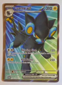 Luxray ex 195/167 Ultra Rare Twilight Masquerade Pokemon TCG & Bonus Card - Image 2