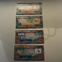 Pokemon Japanese TCG . Southern Islands Rainbow & Tropical Sets . (8 Cards Total - Image 1