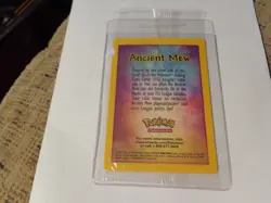 Pokemon TCG Ancient Mew Holo Card 2000 Movie Promo, Sealed Unopened - Image 1