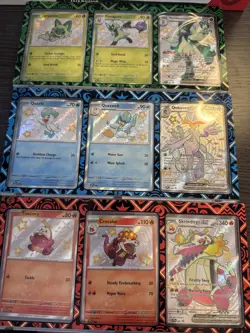 Sprigatito SVP 076 Fuecoco SVP 079 Quaxly SVP 082 Shiny Promo Cards NM Pokemon - Image 1