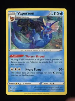 Vaporeon SWSH072 Pokemon SWSH: Sword & Shield Promo Cards 🔥 - Image 1
