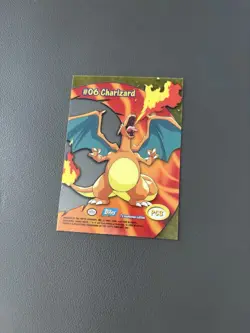 2000 Topps Pokemon TV Animation Series 2 #PC3 Charizard #06 Clear Card - Image 2