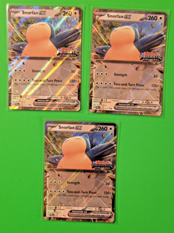 Snorlax ex (Prismatic Evolution Stamped) 076/131 Miscellaneous Cards & Products - Image 1