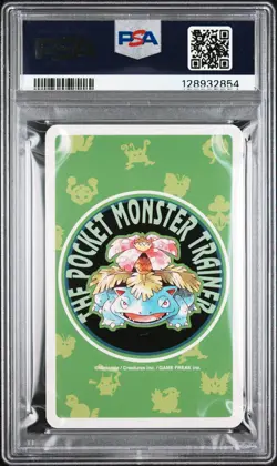 1996 POKEMON GREEN VERSION PLAYING CARDS 9 OF SPADES #133 EEVEE PSA 10 - Image 2
