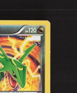 Rayquaza 11/20 Dragon Vault Rare Holo Stamped Pokemon Card DMG - Image 4