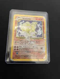 Ninetales 12/102 DMG Holo Rare Base Set Pokemon Card Vintage 1999 WOTC 1 - Image 5