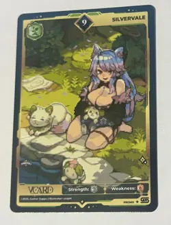 Gamersupps Vcard/Pixel Silvervale Limited Edition 9 Promo Card/TCG/Uk seller - Image 1