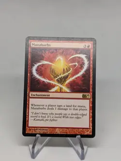 Manabarbs - MTG Magic the Gathering - Core Set 2010 - Image 1