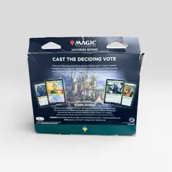Magic the Gathering LOTR Commander Deck Elven Council Sealed Box Damage - Image 3